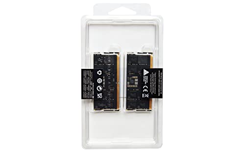 Kingston FURY Impact 32GB  2x16GB  5600MT/s DDR5 CL40 Laptop Memory Kit of 2   Lower Power Consumption   Intel XMP 3 0   Plug N Play   KF556S40IBK2 32