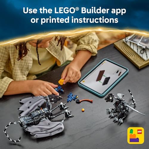 LEGO Harry Potter Thestral Family Building Toy   Pretend Play for Kids  Boys and Girls  Ages 10    Collectible Harry Potter Poseable Action Figures   Gift Idea for Christmas   76458