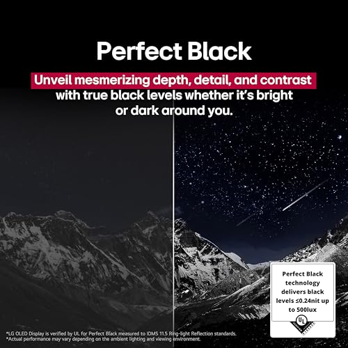 LG 48 Inch Class OLED evo AI 4K C5 Series Smart TV w/Dolby Atmos  Dolby Vision  HDR10  AI Super Upscaling 4K  Filmmaker Mode  Wow Orchestra  Alexa Built in  OLED48C5PUA  2025 