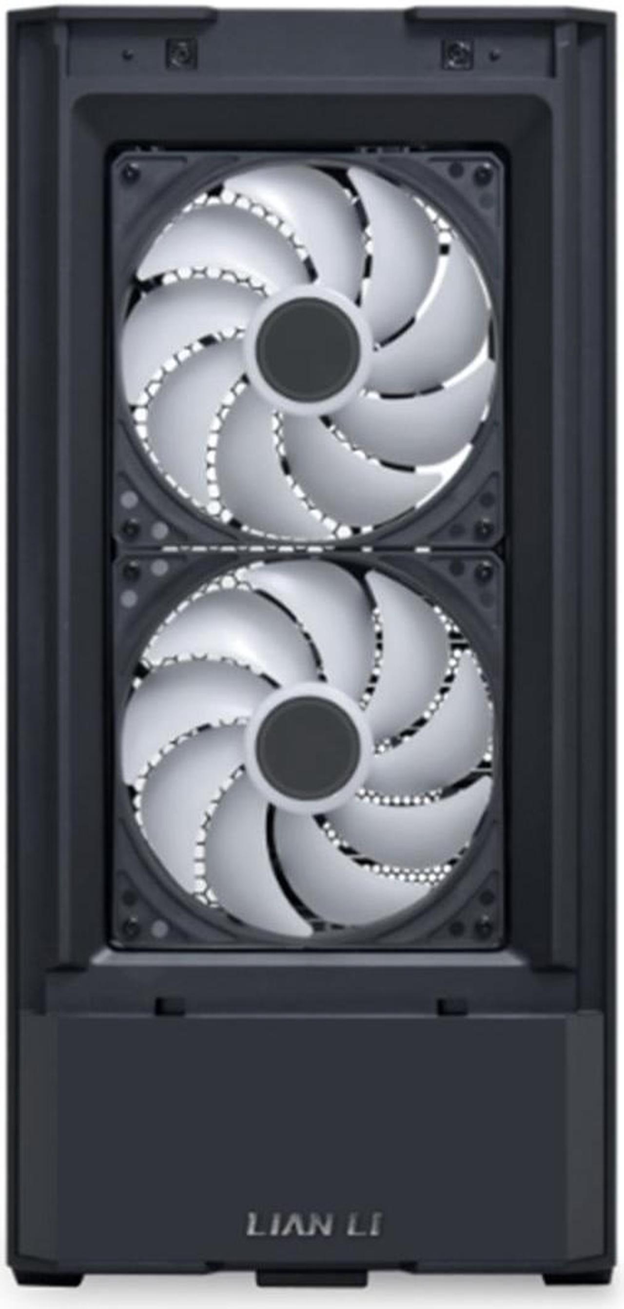 LIAN LI LANCOOL 207 Compact ATX RGB Gaming Computer Case  Tower Chassis w/ 2x140mm  ARGB 2x120mm PWM Fans Pre Installed  reinventing ATX Layout / Tempered Glass Side Panel  Black      LANCOOL 207RX