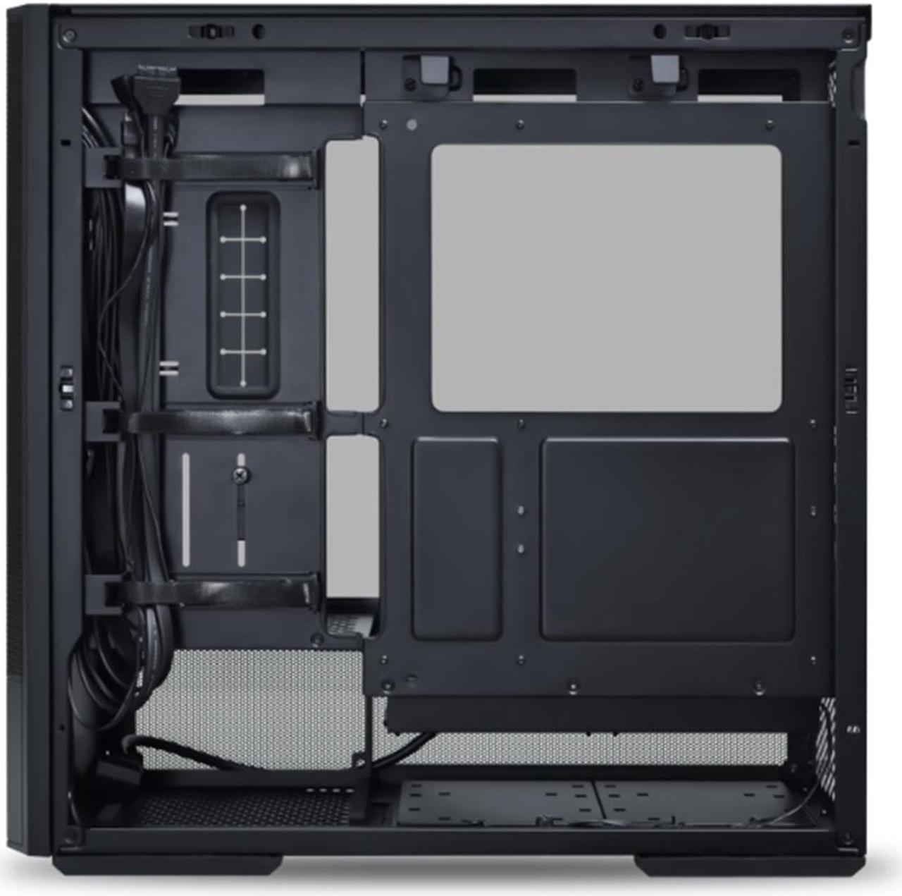 LIAN LI LANCOOL 207 Compact ATX RGB Gaming Computer Case  Tower Chassis w/ 2x140mm  ARGB 2x120mm PWM Fans Pre Installed  reinventing ATX Layout / Tempered Glass Side Panel  Black      LANCOOL 207RX