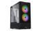 LIAN LI LANCOOL 207 Compact ATX RGB Gaming Computer Case  Tower Chassis w/ 2x140mm  ARGB 2x120mm PWM Fans Pre Installed  reinventing ATX Layout / Tempered Glass Side Panel  Black      LANCOOL 207RX