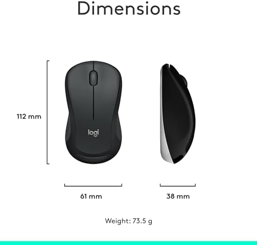 Logitech MK540 Advanced Wireless Keyboard and Mouse Combo for Windows  2 4 GHz Unifying USB Receiver  Multimedia Hotkeys  3 Year Battery Life  for PC  Laptop