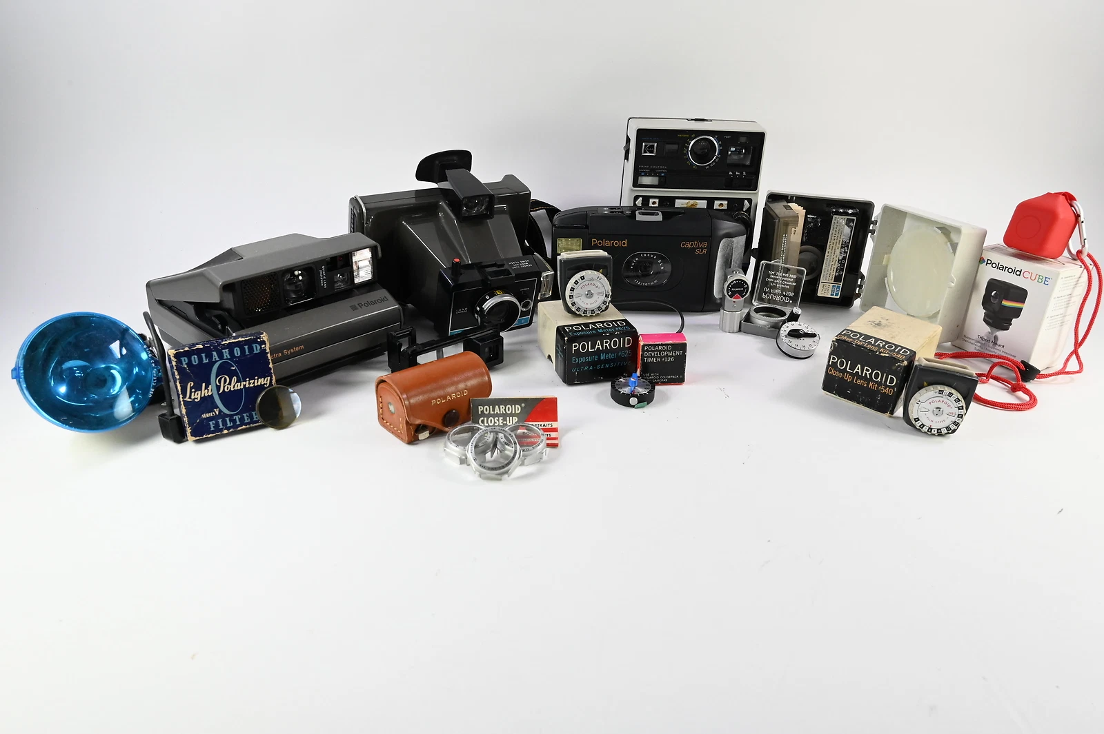 Lot of Polaroid cameras  Untested  for parts & repair  #G589