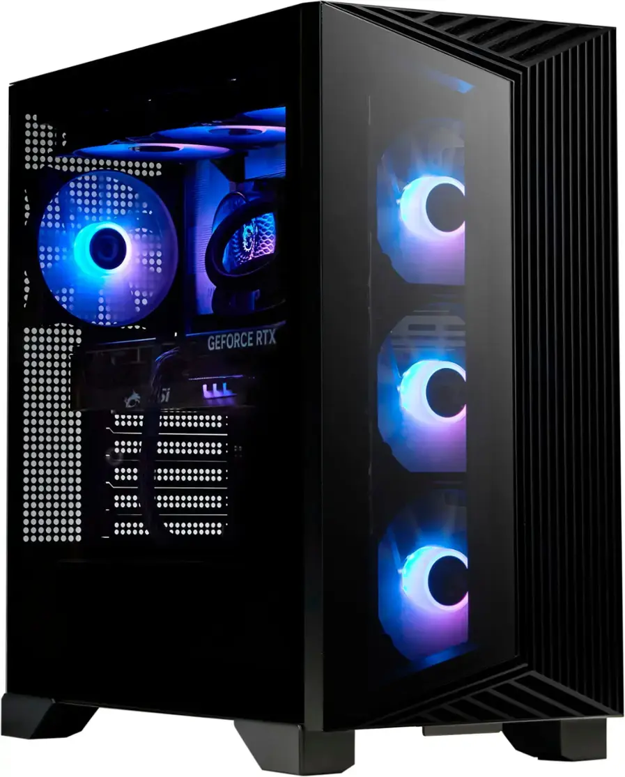 MSI   Aegis ZS2 Gaming Desktop   AMD Ryzen R9 9900X   32GB Memory   NVIDIA GeForce RTX 5070   2TB SSD   Black