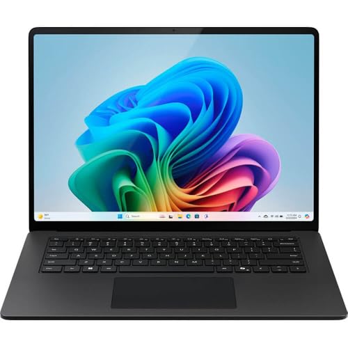 Microsoft Surface Laptop  2024   Windows 11 Copilot  PC  15 Touchscreen Display  Snapdragon X Elite  12 core   16GB RAM  1TB SSD Storage  Black