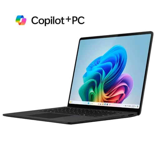 Microsoft Surface Laptop  2024   Windows 11 Copilot  PC  15 Touchscreen Display  Snapdragon X Elite  12 core   16GB RAM  1TB SSD Storage  Black