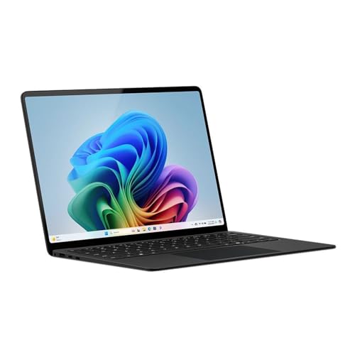 Microsoft Surface Laptop  2024   Windows 11 Copilot  PC  13 8 Touchscreen Display  Snapdragon X Elite  12 core   16GB RAM  512GB SSD Storage  Black