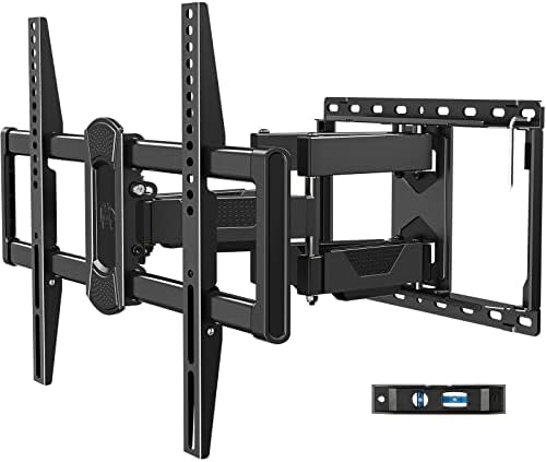 Mounting Dream TV Wall Mount for 32 65 Inch Television Mount with Swivel and Tilt  Full Motion Bracket with Articulating Dual Arms  Fits 16inch Studs  Max VESA 400X400 mm  99lbs  MD2380