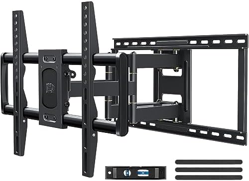 Mounting Dream TV Wall Mount for 32 65 Inch Television Mount with Swivel and Tilt  Full Motion Bracket with Articulating Dual Arms  Fits 16inch Studs  Max VESA 400X400 mm  99lbs  MD2380