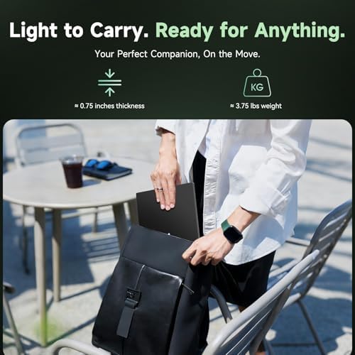 NIMO Gaming Laptop  15 6 FHD IPS Anti Glare Screen  AMD R7 7735HS  Up to 4 75GHz  Beat i7 12650H  Computer with 16GB DDR5 RAM 1TB SSD  180  Viewing  Radeon 680M  100W Type C  for Business  College