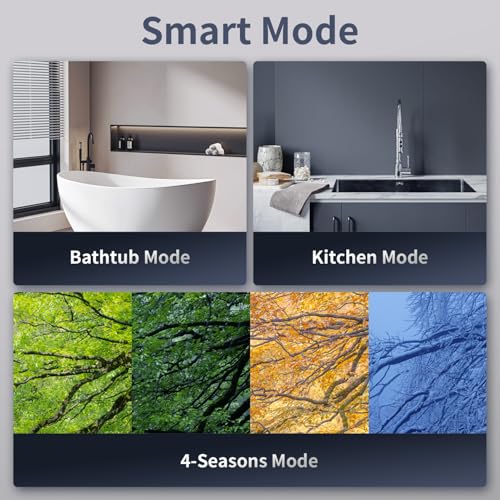 Natural Gas Tankless Water Heater with Vent Pipe  Indoor Max 4 3 GPM  100 000 BTU Instant Hot Water Heater