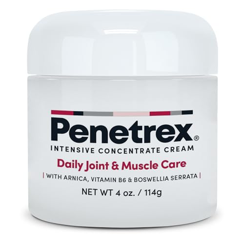 Penetrex Joint & Muscle Therapy   Soothing Comfort for Back  Neck  Hands  Feet   Premium Whole Body Rub with Arnica  Vitamin B6 MSM & Boswellia   Non Greasy 4oz Cream