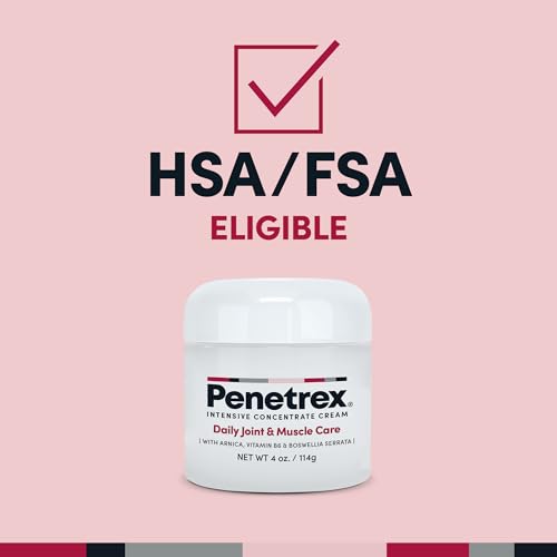 Penetrex Joint & Muscle Therapy   Soothing Comfort for Back  Neck  Hands  Feet   Premium Whole Body Rub with Arnica  Vitamin B6 MSM & Boswellia   Non Greasy 4oz Cream