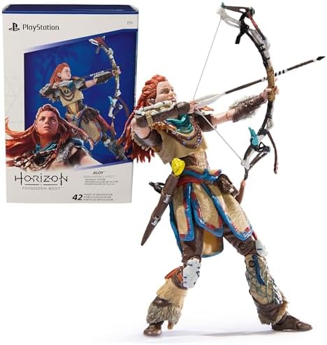 PlayStation God of War Ragnar k  6  Kratos Action Figure with 5 Accessories  The Shapes Collection  for PS5 Fans & Collectors Ages 17 