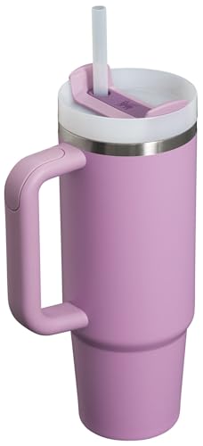 STANLEY Quencher H2 0 Tumbler with Handle and Straw 30 oz   Flowstate 3 Position Lid   Cup Holder Compatible for Travel   Insulated Stainless Steel Cup   BPA Free   Lilac