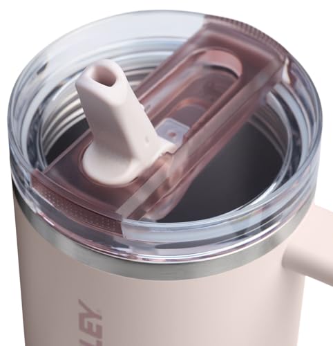 STANLEY Quencher ProTour Flip Straw Tumbler with Leakproof Lid   Built In Straw & Handle   Cupholder Compatible for Travel   Insulated Stainless Steel Cup   BPA Free