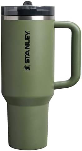 STANLEY Quencher ProTour Flip Straw Tumbler with Leakproof Lid   Built In Straw & Handle   Cupholder Compatible for Travel   Insulated Stainless Steel Cup   BPA Free