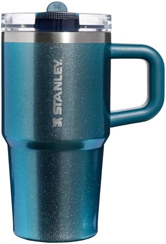 STANLEY Quencher ProTour Flip Straw Tumbler with Leakproof Lid   Built In Straw & Handle   Cupholder Compatible for Travel   Insulated Stainless Steel Cup   BPA Free