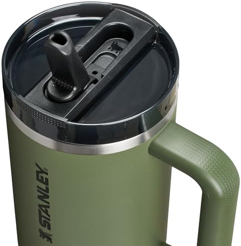 STANLEY Quencher ProTour Flip Straw Tumbler with Leakproof Lid   Built In Straw & Handle   Cupholder Compatible for Travel   Insulated Stainless Steel Cup   BPA Free