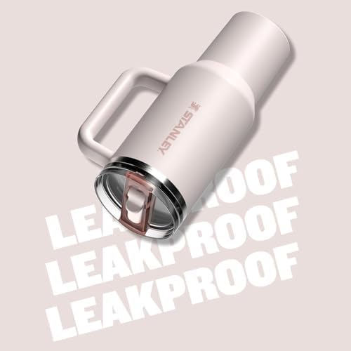 STANLEY Quencher ProTour Flip Straw Tumbler with Leakproof Lid   Built In Straw & Handle   Cupholder Compatible for Travel   Insulated Stainless Steel Cup   BPA Free