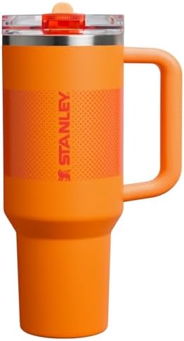 STANLEY Quencher ProTour Flip Straw Tumbler with Leakproof Lid   Built In Straw & Handle   Cupholder Compatible for Travel   Insulated Stainless Steel Cup   BPA Free