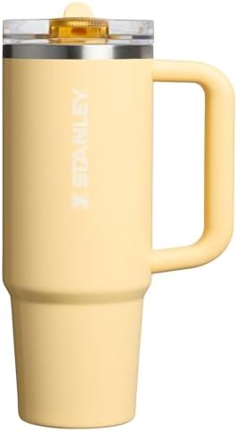 STANLEY Quencher ProTour Flip Straw Tumbler with Leakproof Lid   Built In Straw & Handle   Cupholder Compatible for Travel   Insulated Stainless Steel Cup   BPA Free