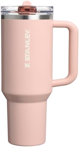 STANLEY Quencher ProTour Flip Straw Tumbler with Leakproof Lid   Built In Straw & Handle   Cupholder Compatible for Travel   Insulated Stainless Steel Cup   BPA Free