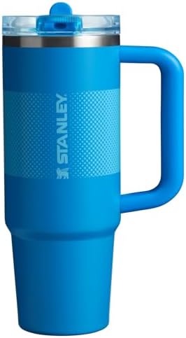 STANLEY Quencher ProTour Flip Straw Tumbler with Leakproof Lid   Built In Straw & Handle   Cupholder Compatible for Travel   Insulated Stainless Steel Cup   BPA Free