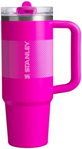 STANLEY Quencher ProTour Flip Straw Tumbler with Leakproof Lid   Built In Straw & Handle   Cupholder Compatible for Travel   Insulated Stainless Steel Cup   BPA Free