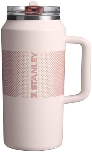 STANLEY Quencher ProTour Flip Straw Tumbler with Leakproof Lid   Built In Straw & Handle   Cupholder Compatible for Travel   Insulated Stainless Steel Cup   BPA Free