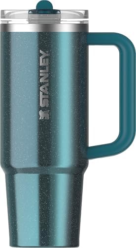 STANLEY Quencher ProTour Flip Straw Tumbler with Leakproof Lid   Built In Straw & Handle   Cupholder Compatible for Travel   Insulated Stainless Steel Cup   BPA Free