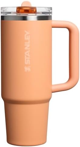 STANLEY Quencher ProTour Flip Straw Tumbler with Leakproof Lid   Built In Straw & Handle   Cupholder Compatible for Travel   Insulated Stainless Steel Cup   BPA Free