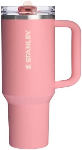 STANLEY Quencher ProTour Flip Straw Tumbler with Leakproof Lid   Built In Straw & Handle   Cupholder Compatible for Travel   Insulated Stainless Steel Cup   BPA Free