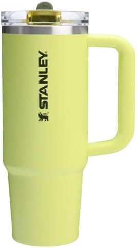 STANLEY Quencher ProTour Flip Straw Tumbler with Leakproof Lid   Built In Straw & Handle   Cupholder Compatible for Travel   Insulated Stainless Steel Cup   BPA Free