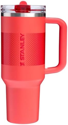 STANLEY Quencher ProTour Flip Straw Tumbler with Leakproof Lid   Built In Straw & Handle   Cupholder Compatible for Travel   Insulated Stainless Steel Cup   BPA Free