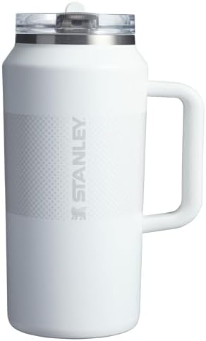 STANLEY Quencher ProTour Flip Straw Tumbler with Leakproof Lid   Built In Straw & Handle   Cupholder Compatible for Travel   Insulated Stainless Steel Cup   BPA Free