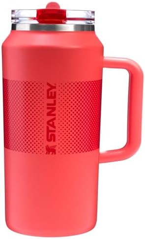 STANLEY Quencher ProTour Flip Straw Tumbler with Leakproof Lid   Built In Straw & Handle   Cupholder Compatible for Travel   Insulated Stainless Steel Cup   BPA Free