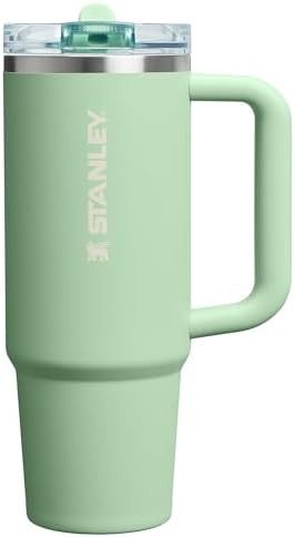 STANLEY Quencher ProTour Flip Straw Tumbler with Leakproof Lid   Built In Straw & Handle   Cupholder Compatible for Travel   Insulated Stainless Steel Cup   BPA Free