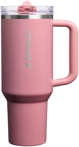 STANLEY Quencher ProTour Flip Straw Tumbler with Leakproof Lid   Built In Straw & Handle   Cupholder Compatible for Travel   Insulated Stainless Steel Cup   BPA Free