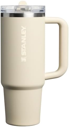 STANLEY Quencher ProTour Flip Straw Tumbler with Leakproof Lid   Built In Straw & Handle   Cupholder Compatible for Travel   Insulated Stainless Steel Cup   BPA Free