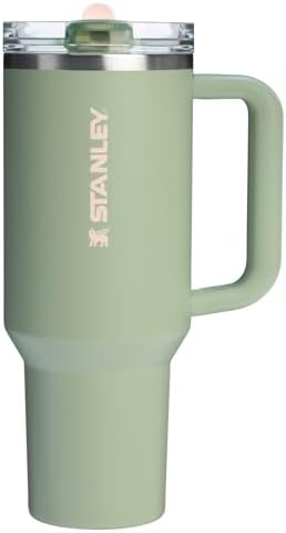 STANLEY Quencher ProTour Flip Straw Tumbler with Leakproof Lid   Built In Straw & Handle   Cupholder Compatible for Travel   Insulated Stainless Steel Cup   BPA Free