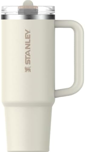 STANLEY Quencher ProTour Flip Straw Tumbler with Leakproof Lid   Built In Straw & Handle   Cupholder Compatible for Travel   Insulated Stainless Steel Cup   BPA Free