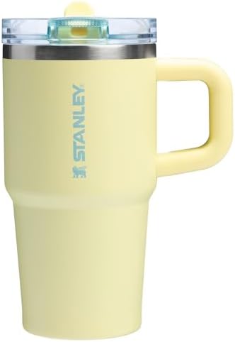 STANLEY Quencher ProTour Flip Straw Tumbler with Leakproof Lid   Built In Straw & Handle   Cupholder Compatible for Travel   Insulated Stainless Steel Cup   BPA Free