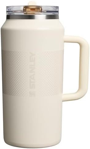 STANLEY Quencher ProTour Flip Straw Tumbler with Leakproof Lid   Built In Straw & Handle   Cupholder Compatible for Travel   Insulated Stainless Steel Cup   BPA Free