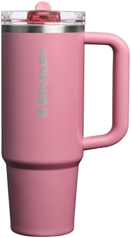 STANLEY Quencher ProTour Flip Straw Tumbler with Leakproof Lid   Built In Straw & Handle   Cupholder Compatible for Travel   Insulated Stainless Steel Cup   BPA Free