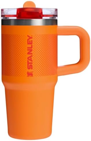 STANLEY Quencher ProTour Flip Straw Tumbler with Leakproof Lid   Built In Straw & Handle   Cupholder Compatible for Travel   Insulated Stainless Steel Cup   BPA Free