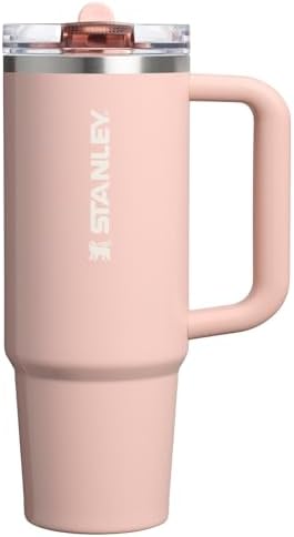STANLEY Quencher ProTour Flip Straw Tumbler with Leakproof Lid   Built In Straw & Handle   Cupholder Compatible for Travel   Insulated Stainless Steel Cup   BPA Free