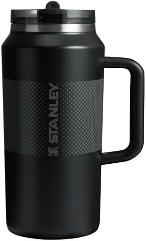 STANLEY Quencher ProTour Flip Straw Tumbler with Leakproof Lid   Built In Straw & Handle   Cupholder Compatible for Travel   Insulated Stainless Steel Cup   BPA Free
