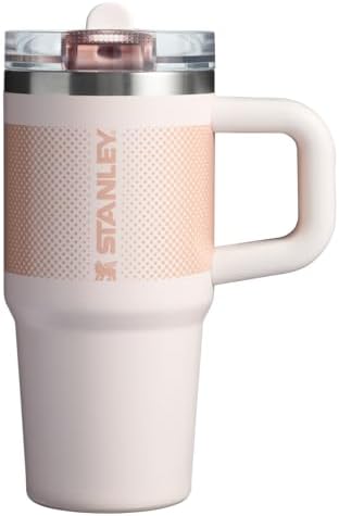 STANLEY Quencher ProTour Flip Straw Tumbler with Leakproof Lid   Built In Straw & Handle   Cupholder Compatible for Travel   Insulated Stainless Steel Cup   BPA Free